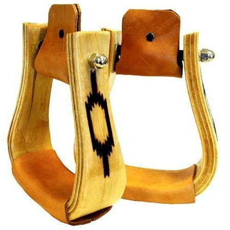 Roping Stirrup - Coronet Western Wood Roping Stirrups