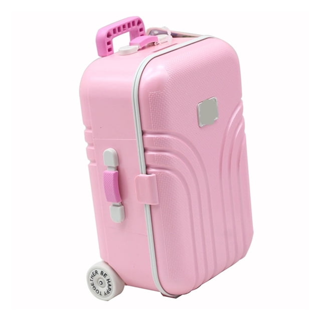 Mini Suitcase Piggy Bank Cute Trolley Luggage Money Box Large Capacity ,Office Key Storage
