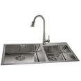 thumbnail image 2 of Furniture Indoor Home Decorative Bathroom, Washroom, Kitchen Upc Kitchen Faucet With Deck Plate - Brushed Nickel, 2 of 2