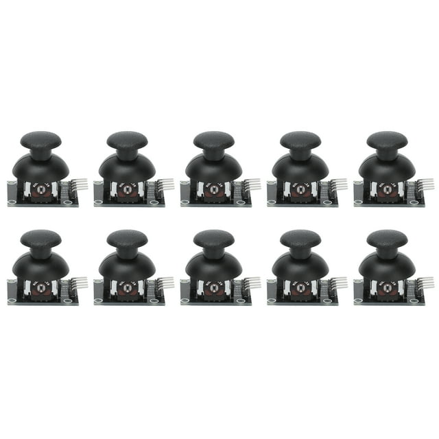 Module de Contrôleur de Jeu, Capteur Joystick Noir DC 3.3V-5V Sensible pour PS2