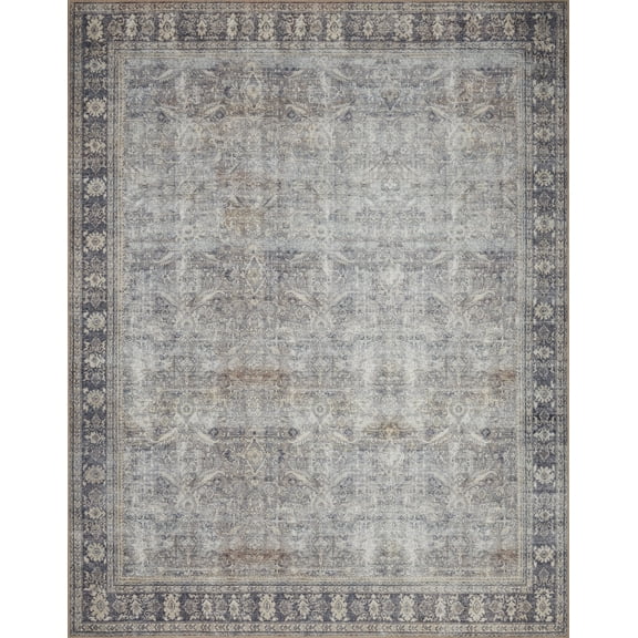 Loloi Wynter Grey / Charcoal 2'-6" x 7'-6" Runner Rug