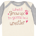 thumbnail image 4 of Inktastic Wrestling Future Wrestler Girls Boys or Girls Long Sleeve Baby Bodysuit, 4 of 5