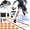 Orange, variant on Agility Ladder Training Set – 20ft 12-Rung Ladder, 4 Hurdles, 12 Cones, Parachute, Jump Rope, 5 Bands, for Football/Agility Drills