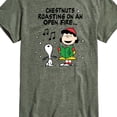 thumbnail image 3 of Peanuts - Lucy Snoopy Christmas Carol - Men's Short Sleeve Graphic T-Shirt, 3 of 6