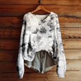 thumbnail image 4 of Bovemsi Womens Sweaters Knitted Pullover Sweater Fashion Long Sleeve Crewneck Blouse Winter Warm Layer Top Daily Going Out Shirts Cute Sweaters, 4 of 4