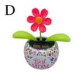 thumbnail image 5 of 1pcs Solar Dancing Flower, Solar Powered Dancing Swinging Flower Toy, Swinging Animated Bobble Dancer Decor Toys Mother Day Gift for Car Home Desk (Butterfly), 5 of 8