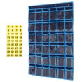 thumbnail image 4 of SHISUYAN Classroom Phone Holder Classroom Cellphone Organizer Wall Phone Pocket Chart for Classroom, 4 of 9