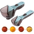 thumbnail image 1 of Measuring Cup Set And Measuring Spoon 2 Set Measuring Cups, Adjustable Measuring Scales - Magnetic Teaspoon Tablespoon, 1 of 4