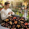 Fall Throw Blanket Sherpa Fleece Blanket 40