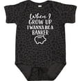 thumbnail image 3 of Inktastic Banker Future Job Boys or Girls Baby Bodysuit, 3 of 5
