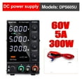 thumbnail image 1 of Adjustable DC Power Supply 30V 10A LED Lab Bench Power Source Stabilized Power Supply Voltage Regulator Switch 60V 5A, 1 of 7