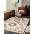 thumbnail image 1 of ECARPET Lia Tribal Area Rug for Living Room, Bedroom, Dining Room, Entrance, Hallway and More., 1 of 9