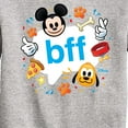 thumbnail image 3 of Disney Emoji - Mickey and Pluto BFFs - Toddler And Youth Crewneck Fleece Sweatshirt, 3 of 5