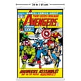 thumbnail image 3 of Marvel Avengers (Comic) - Avengers #100 Wall Poster with Magnetic Frame, 22.375" x 34", 3 of 5