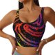thumbnail image 1 of Balery A Bright Abstract Sujetadores deportivos con espalda cruzada para mujer, acolchados, sin costuras, de alto impacto, ideales para yoga, gimnasio, entrenamiento y fitness.-Small, 1 of 8