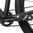 thumbnail image 4 of Juego de 4 piezas para protección mejorada de brazos, accesorios para bicicleta, protectores de manivela de silicona negros, 4 of 8