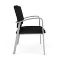 thumbnail image 2 of Newport Reception Waiting 18.5" Bariatric Chair / Silver Steel / Black, 2 of 5