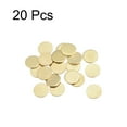 thumbnail image 3 of Uxcell Brass Stamping Blank Round Metal DIY Tag 10mm Dia 1mm Thick for Craft, Pendant Decoration, Pack of 20, 3 of 7