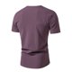 thumbnail image 2 of Camisas Cuello De Hombre Moda de primavera y verano para hombre, camisa informal de manga corta con cuello levantado, camisetas transpirables para hombre (Red, XL), 2 of 3