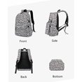 thumbnail image 2 of 3 Pack Women's Backpack Leopard Print School Bag Set Large Capacity Backpack, 2 of 5