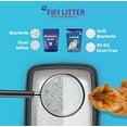 thumbnail image 6 of FIFI Litter 15 lb. 99.9%  Dust-Free, Multi-Cat Formula, Fresh Scent, All Natural, Clumping Cat Litter, 1 Bag, 6 of 13