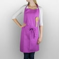 thumbnail image 6 of DII Modern Style 100 Percent Cotton Chino Chef Apron in Orchid Purple, 6 of 7