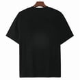 thumbnail image 4 of COZYMY Women's Cute Flower Graphic Short Sleeve Shirt Soft Cotton Green Oversized Summer Tee, 4 of 6
