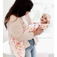 thumbnail image 2 of Burts Bees Baby Infant Hooded Towels Rosy Spring Organic Cotton, Unisex Bath Essentials and Newborn Necessities, Soft Nursery Towel with Hood Set, 2-Pack Size 29 x 29 Inch, 2 of 6