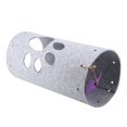 thumbnail image 1 of Cat Tunnel Juguete de Tubo Plegable para Mascotas para Ejercicio y Entretenimiento Kitten Hideaway(Gris) ANGGREK Accesorio de Mascotas, 1 of 2