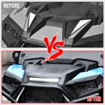 thumbnail image 4 of SAUTVS Turbo Hood Scoop with LED Spotlight for Polaris RZR XP 1000/ RZR TURBO 19-23, Hood Scoop with LED Auxiliary Light Kit for Polaris RZR XP 1000/ XP 4 1000/ TURBO XP 4 / TURBO S 4 2019-2023, 4 of 7