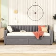 thumbnail image 2 of Daybed with Wood Slats and Elegant Design | Ideal for Any Bedroom, Adds Charm, 2 of 6