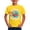 Yellow@GC@, variant on CONZONE Toddler Boys Tshirts Back To School Letter Graphic Short Sleeve T-Shirt for Boys Crew Neck Lightweight Loose Fit Kids Spring Summer Tops