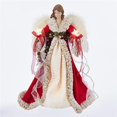 thumbnail image 1 of UL 10-Light Angel Treetop, Red & Ivory - 16 in., 1 of 1