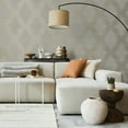 thumbnail image 2 of Serenity Geo Neutral and Gold Wallpaper, 2 of 4