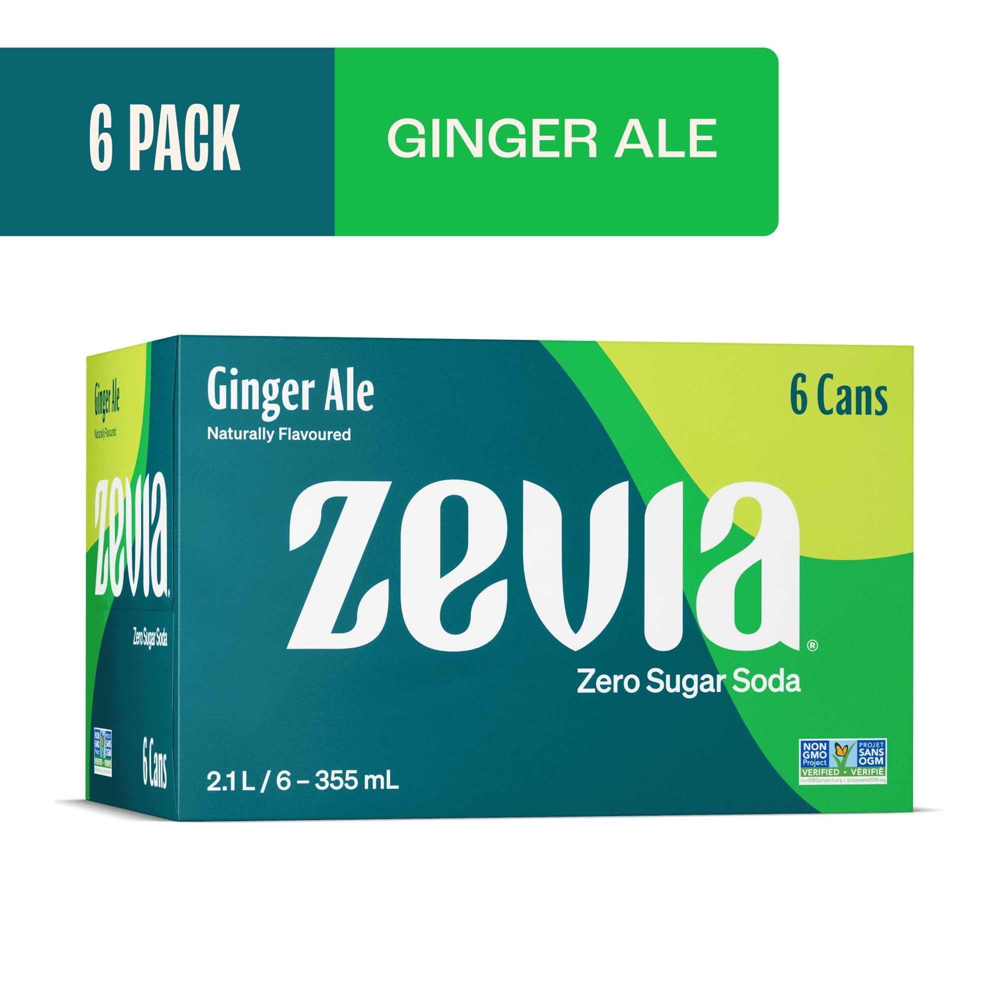 Zevia Ginger Ale6X355ML - Walmart.ca