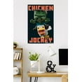 thumbnail image 2 of A Minecraft Movie - Chicken Jockey Wall Poster, 22.375" x 34", 2 of 4