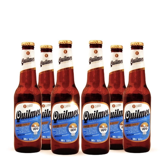 Six Pack Cerveza Quilmes 340 Ml C/u Quilmes Lager