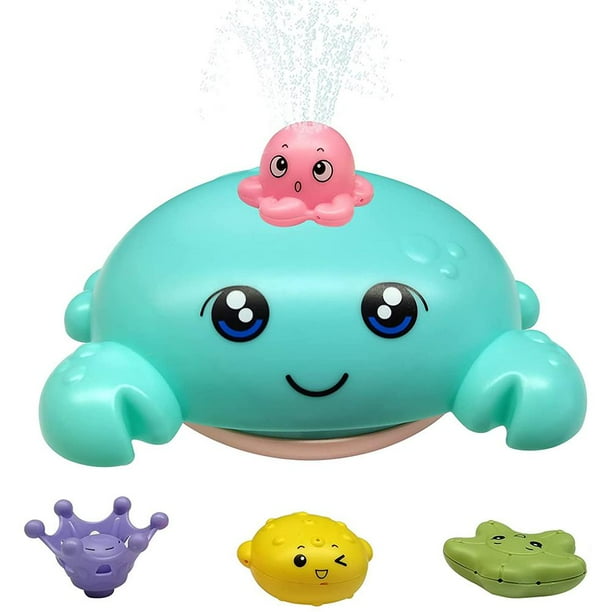 ZHENDUO Juguetes de baño para bebés, juguetes de baño recargables, juguete de baño de agua con rociador de ballena, juguetes de ducha para niños pequeños y niñas, juguete de piscina para ZHENDUO Juguetes de baño para bebés, juguetes de baño recargables, juguete de baño de agua con rociador de ballena, juguetes de ducha para niños pequeños y niñas, juguete de piscina para