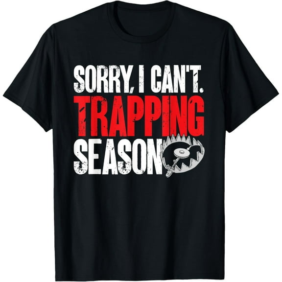 Playful Comfort Tee - Trapping Season Trap Hunting Trapper T-Shirt