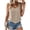 Brown -BW26, variant on IYYVV Gingham Tops for Women Spring Summer Cotton Sleeveless Tank Top Casual Beach Cute Plaid Button Down Shirts Blouses 2026 Black XS
