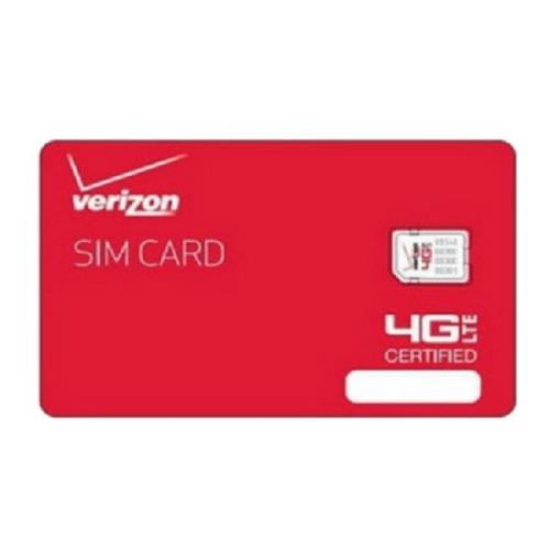 Lot of 10 New Verizon Wireless Nano Sim Cards 4FFA 4G LTE NFC