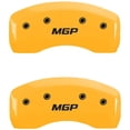 thumbnail image 2 of MGP 4 Caliper Covers Engraved Front & Rear MGP Yellow finish black ch Fits select: 2014-2015 LEXUS IS 250, 2 of 2
