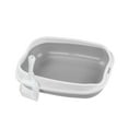 thumbnail image 1 of Cat Litter Box Cat Sand Box Cat Supplies Easy to Install for Small Animals Semi gray, 1 of 9