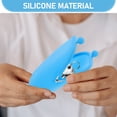 thumbnail image 3 of CIMAXIC 1pc Silicone Pouch Purse Wallet Multifunction Solid Color Short Coin Purse,6.5"X3.54"X0.51", 3 of 4