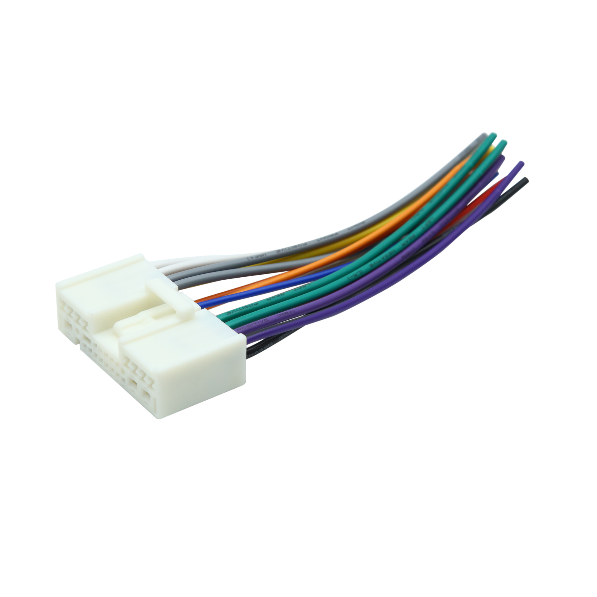 DC 12V Car Male DVD Radio Wire Harness Adapter Plug Connector for Mazda