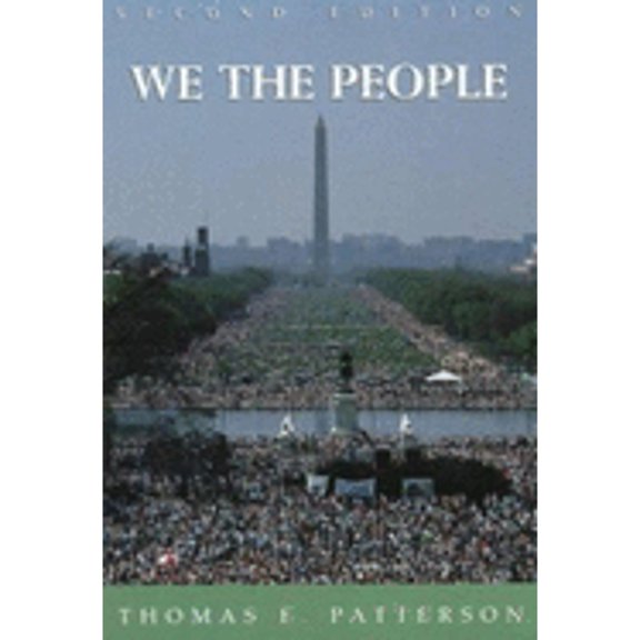 Pre-Owned We the People: A Concise Introduction to American Politics (Paperback) 0070494002 9780070494008
