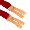 thumbnail image 2 of "Buyless Fashion Butten End Logger Work Suspenders for Men - 48"" Adjustable Straps 1 1/4"" - X Shape", 2 of 7