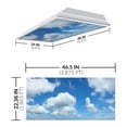 thumbnail image 4 of Octo Lights - Fluorescent Light Covers - 2x4 Flexible Ceiling Light Filters - For Classrooms and Offices - Cloud 008, 4 of 8