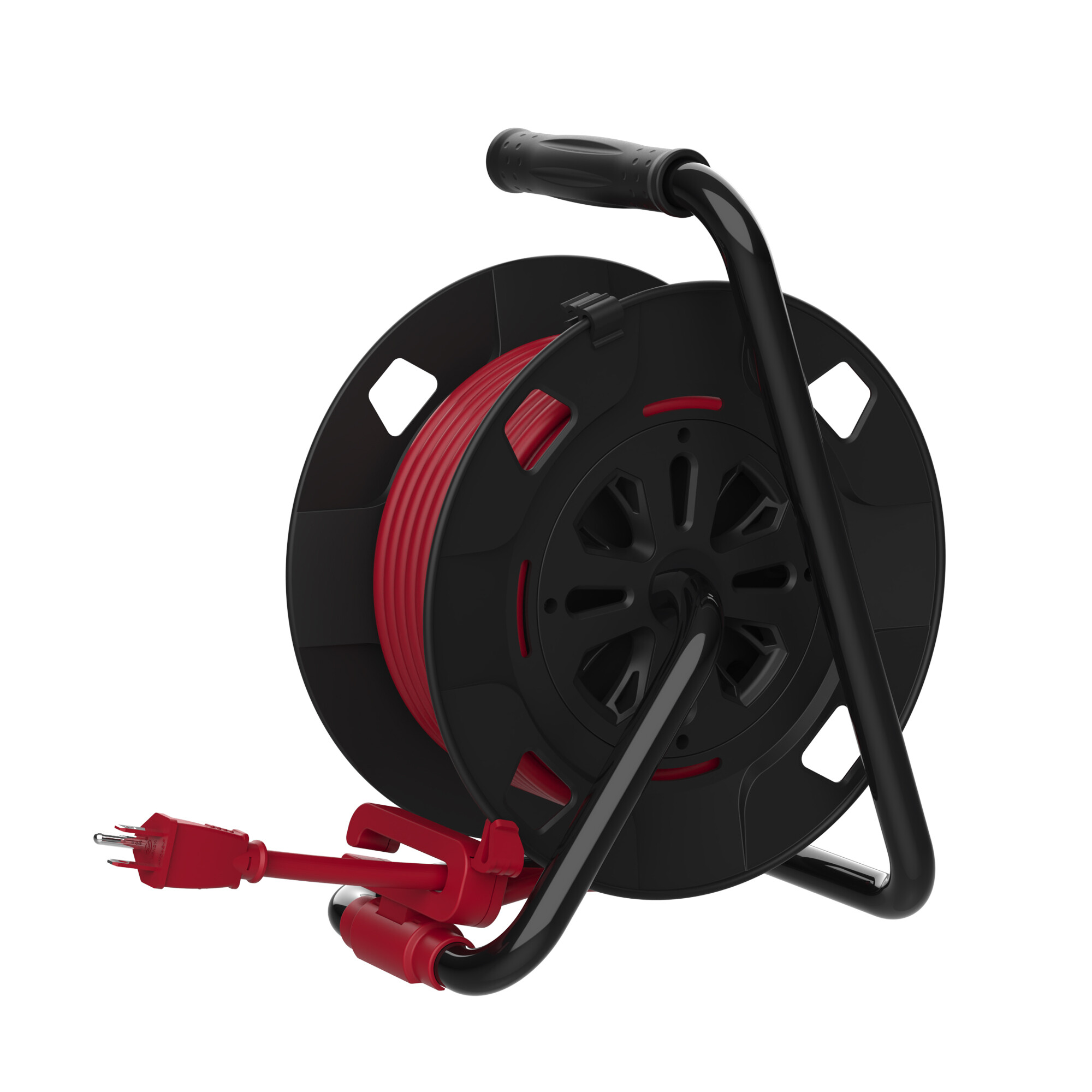 Hyper Tough 50-Foot Cord Reel with 4 Power Outlets photo 2