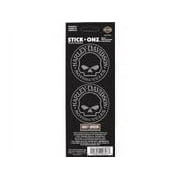 Chroma C99303 2 in. Harley Davidson Willie G. Skull Decals